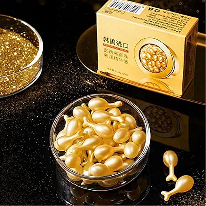 STRBOXONG FULLERENE OLIGOPEPTIDE KOREAN FIRMING CAPSULE MASK, FACIAL SERUM COLLAGEN ANTI-WRINKLE ANTI-AGING MOISTURIZING ESSENCE CAPSULE (150PCS) - Image 2